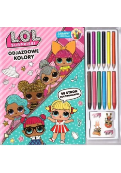 L.O.L Suprise! Zabawy z kredkami. Odjazdowe kolory