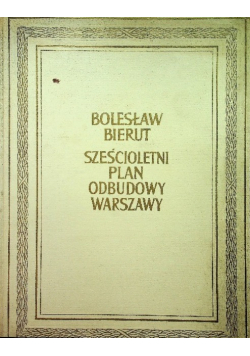 Sześcioletni Plan Odbudowy Warszawy