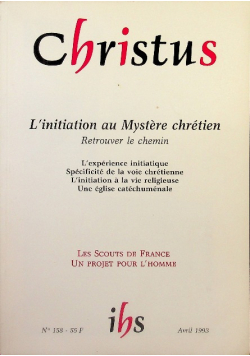 Christus Linitiation au mystere chretien