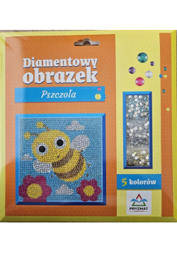 Diamentowy obrazek. Pszczoła
