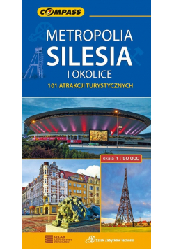 Metropolia Silesia i okolice mapa turystyczna 1:50 000