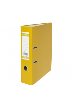 Segregator A4 PP 80mm XXL żółty