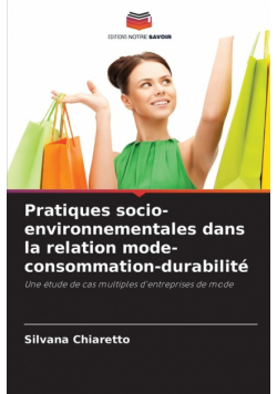 Pratiques socio-environnementales dans la relation mode-consommation-durabilité