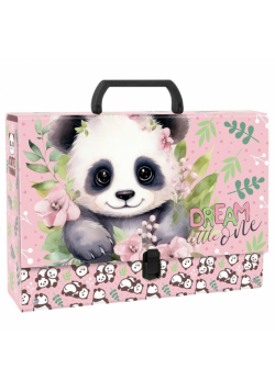 Teczka z rączką gruba Panda
