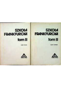 Szkoła Frankfurcka Tom I - II