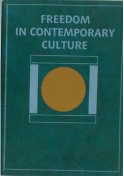 Freedom in contemporary culture, Tom I-II