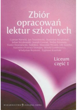 Zbiór opracowań lektur szkolnych część 1