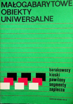 Małogabarytowe obiekty uniwersalne