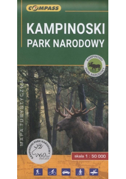 Mapa turystyczna - Kampinoski PN 1:50 000