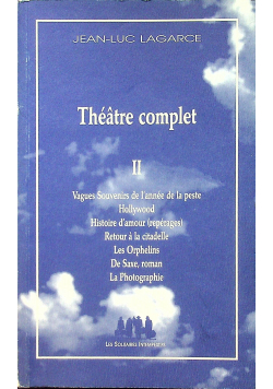 Theatre complet II