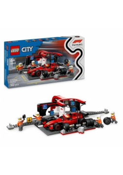 LEGO(R) CITY 60443 (3szt) Pit stop i mechanicy z Fer