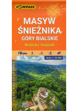 Masyw Śnieżnika Góry Bialskie mapa 1:35 000