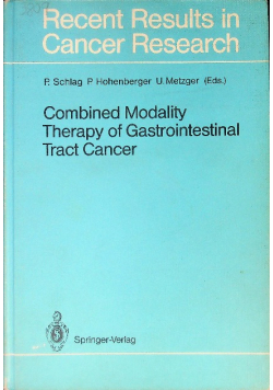 Combined Modality Therapy of Gastrointestinal Tract Cancer