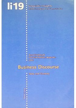 Business Discourse : Texts and Contexts