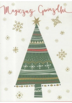 Karnet B6 Boże Narodzenie - Choinka