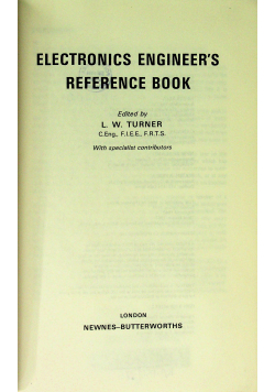 Electronics engineers reference book