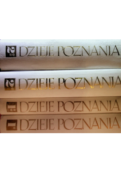 Dzieje poznania Tom 1 i 2