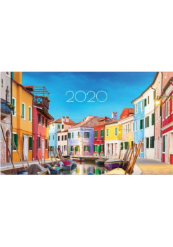Kalendarz 2020 trójdzielny Podróże