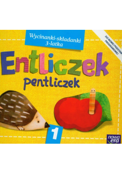 Entliczek Pentliczek 1 Wycinanki składanki 3 latka