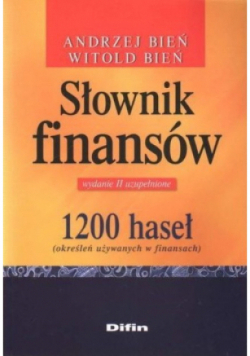 Słownik finansów
