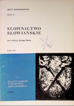 Słownictwo Słowiańskie