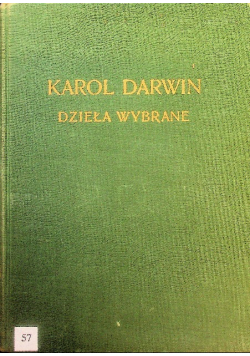 Darwin Dzieła Wybrane Tom III