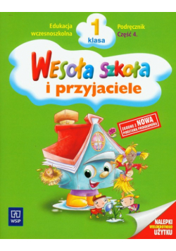 Wesoła szkoła i przyjaciele 1 Podręcznik Część 4