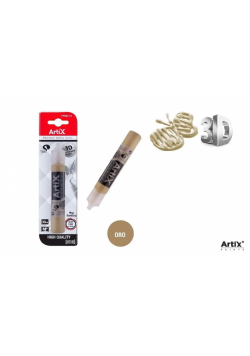 Farba strukturalna 3D złoty 30ml
