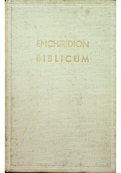 Enchiridion Biblicum