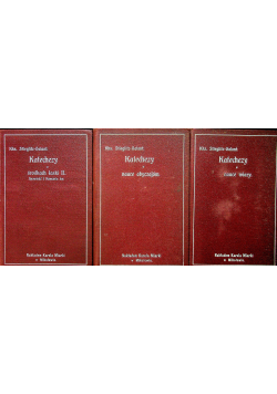 Katechezy 3 tomy 1909 r.