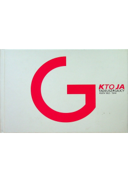 Kto ja  poeta 1922 - 1944