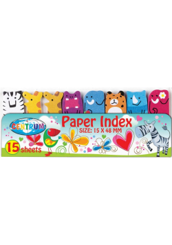 Zakładki indeksujące 8x15 Animals 88548