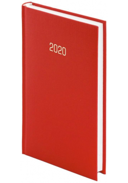 Kalendarz 2020 A6 Tygodniowy Albit Czerwony