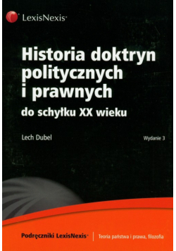 Historia doktryn politycznych i prawnych do schyłku XX wieku
