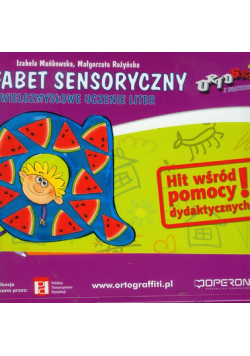 Ortograffiti z Bratkiem Alfabet sensoryczny Wielozmysłowe uczenie liter