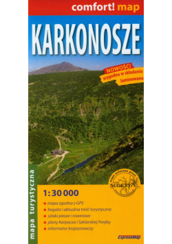 Karkonosze mapa turystyczna 1:30 000