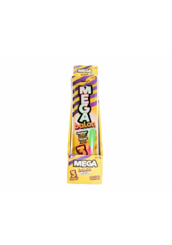 MegaBalon - różowo-zielone paski