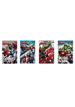 Notes A6/30K z poddrukiem Avengers (12szt)