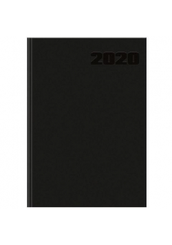 Kalendarz 2020 Basic A5 czarny