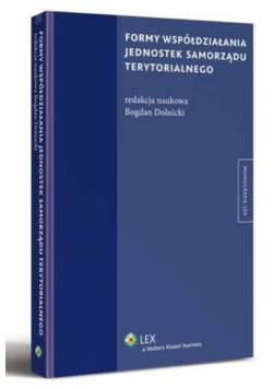 Formy współdziałania jednostek samorządu terytorialnego