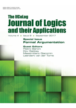 Ifcolog Journal of Logics and their Applications Volume 4, number 8. Formal Argumentation