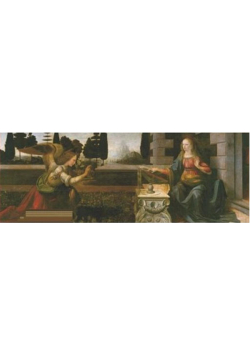 Puzzle 1000 Da Vinci, Zwiastowanie
