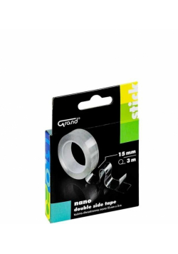 Taśma dwustronna Nano 15mmx3m GRAND