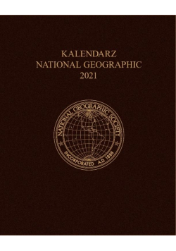 Kalendarz 2021 National Geographic Brązowy