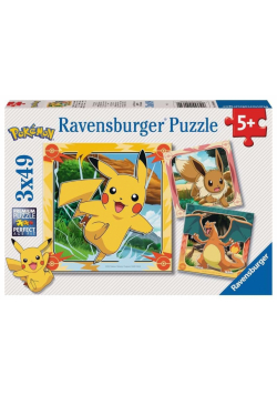 Puzzle 3x49 Pokemon