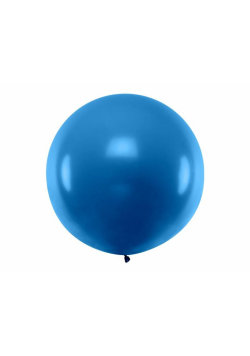 Balon okrągły Pastel Navy Blue 1m