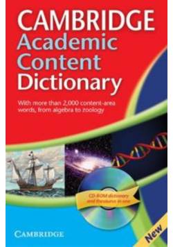 Cambridge Academic Content Dictionary Reference Book