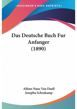 Das Deutsche Buch Fur Anfanger (1890)