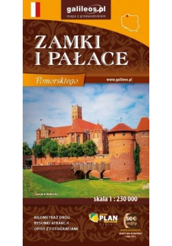 Zamki i pałace w. pomorskiego 1:230 000