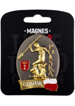 Magnes I love Poland Gdańsk ILP-MAG-E-GD-14